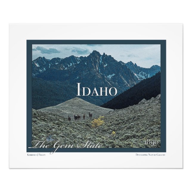 Foto Idaho Poster Art (Frente)