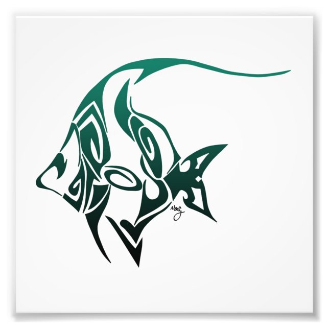 Foto Idol Fish Impressão (Frente)