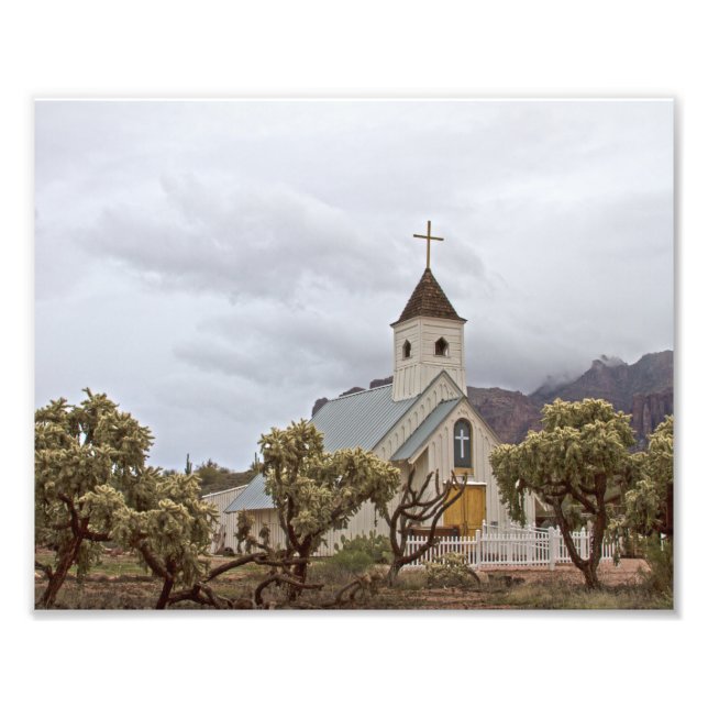 Foto Igreja Elvis nas montanhas Superstition. (Frente)