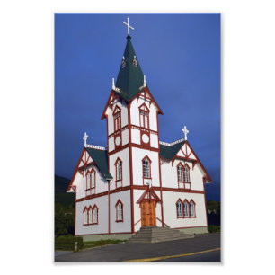 Foto Igreja Luterana Husavik, Islândia.