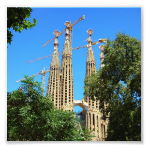 Foto igreja Sagrada Familia em Barcelona, Espanha