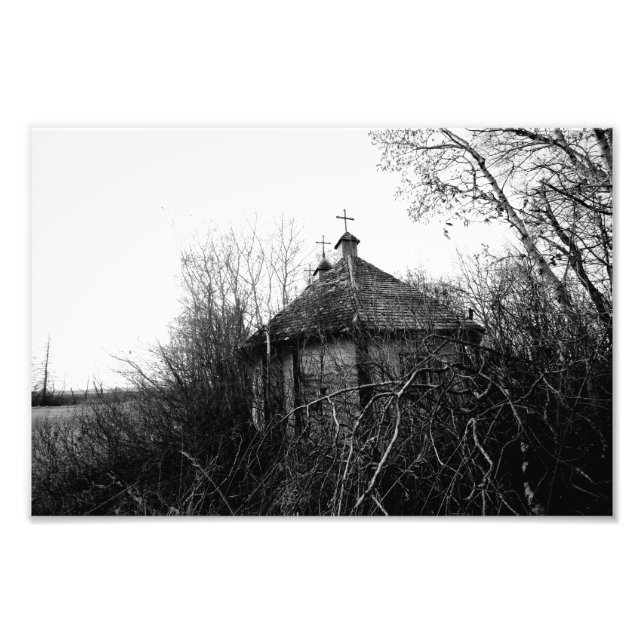 Foto Igreja Saskatchewan Abandonada (Frente)