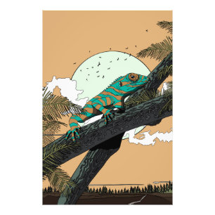 Foto Iguana na Selva