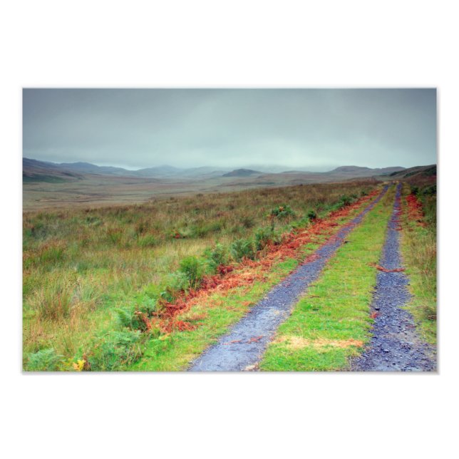 Foto Ilha de Jura track, Escócia (Frente)