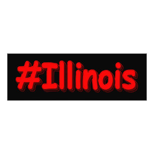 Foto "#Illinois " Design bonito. Comprar Agora