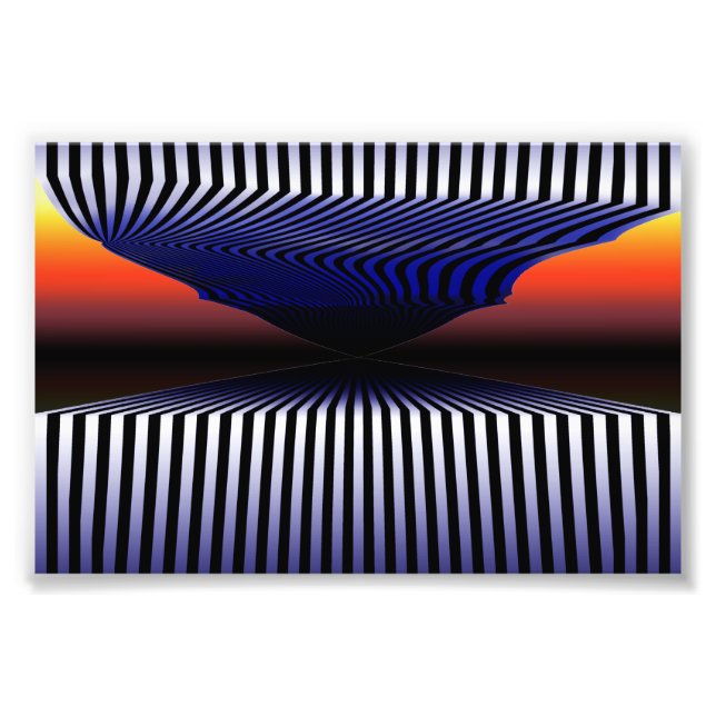 Foto Ilusões Ópticas Digital 3D Surrealismo (Frente)