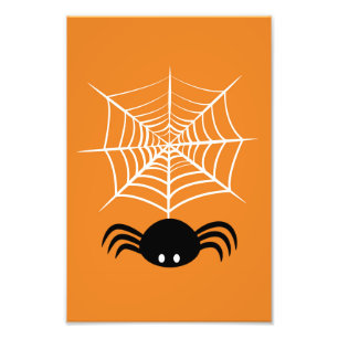 Foto Ilustração Assustadora de Aranha de Halloween