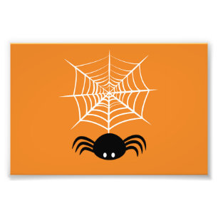 Foto Ilustração Assustadora de Aranha de Halloween