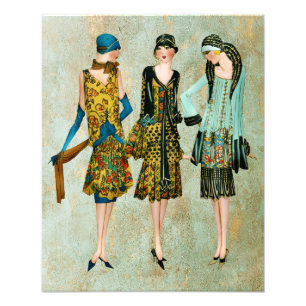 Foto Ilustração de Moda da Vintage em 1930