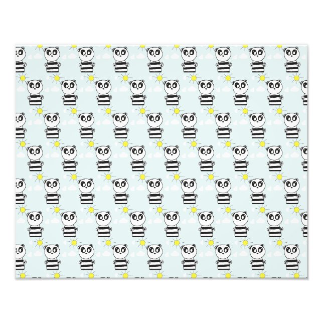 Foto Ilustração de Panda Fofo (Frente)