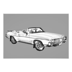Foto Ilustração do carro supremo Oldsmobile Cutlass 197