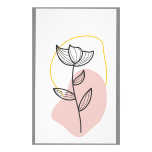 Foto Ilustração do design floral