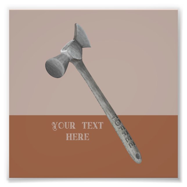 Foto Ilustração do martelo do café (Frente)