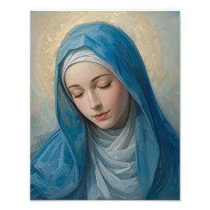 Foto Imagem Blue VIrgin Mary