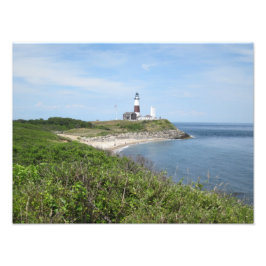 Foto imagem clássica do farol de Montauk