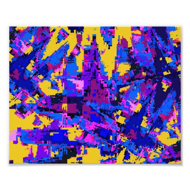 Foto Impressão Color Splash (Frente)