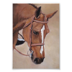 Foto Impressão da arte da cabeça de cavalo