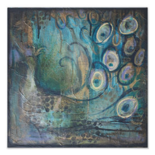 Foto Impressão da arte do pavão