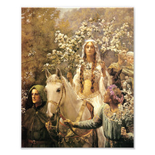 Foto Impressão da rainha Guinevere Maying