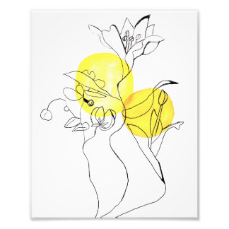 Foto Impressão das Flores do Mike