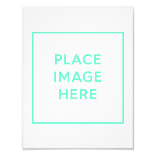 Foto Impressão de 8,5" x 11" com Poster de ampliação de
