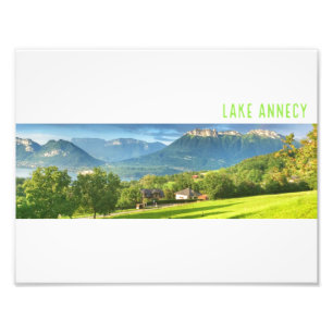 Foto Impressão de Annecy do lago