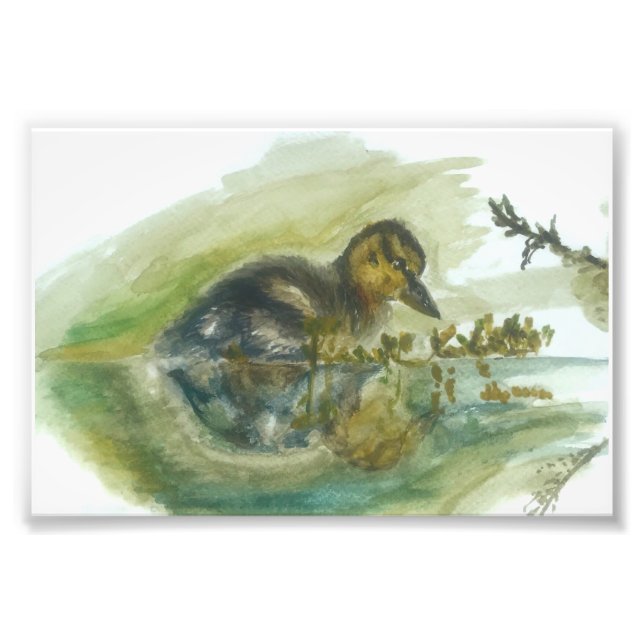 Foto Impressão de aquarela (Frente)