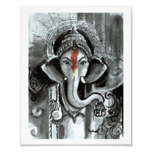 Foto Impressão de Arte - Aashirwad Ganesha