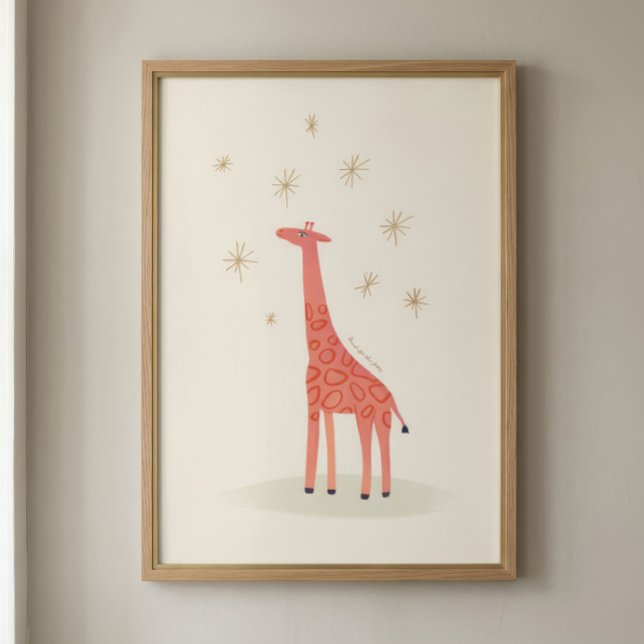 Foto Impressão de Arte da Sala de Berçário da Girafa |  (Criador carregado)