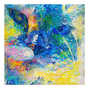 Foto Impressão de arte de Abstrato vibrante