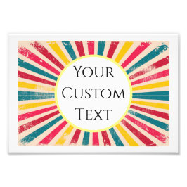 Foto Impressão de arte personalizada