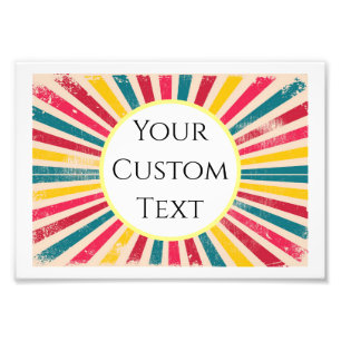 Foto Impressão de arte personalizada