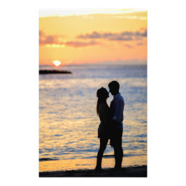 Foto Impressão de Canvas de Amor
