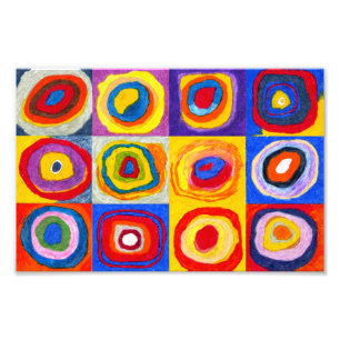 Foto Impressão de Círculos Kandisnky