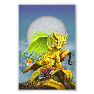 Foto Impressão de Dragão Cortado 4x6