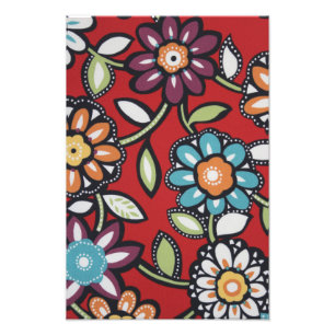 Foto impressão de flower power do hippie