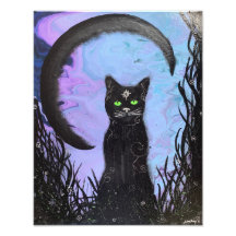 Impressão de magia negra