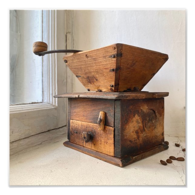 Foto Impressão de pintura de galeria de café (Frente)