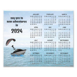 Foto Impressão de Poster de Calendário para Design de 2