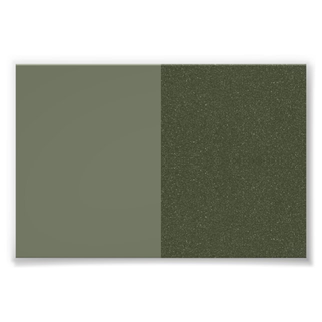 Foto Impressão de Poster de Textura Dividida Verde da M (Frente)