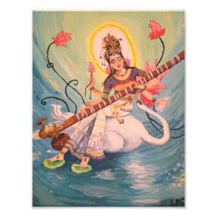 Foto Impressão de Saraswati