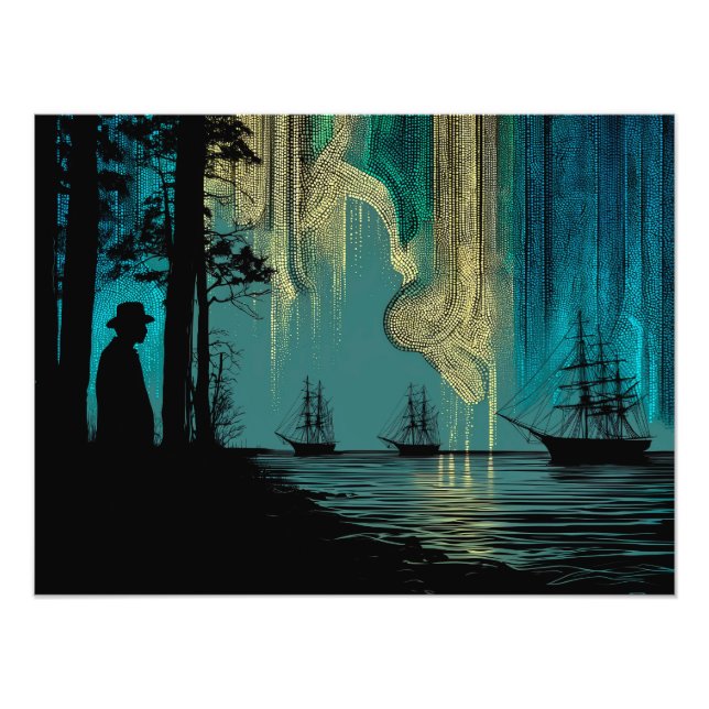 Foto Impressão de tela estendida (Frente)