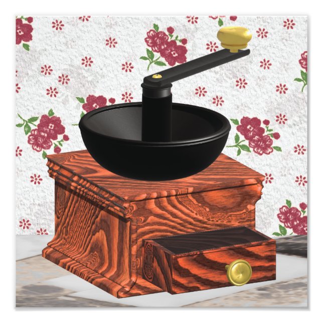 Foto Impressão do café (Frente)