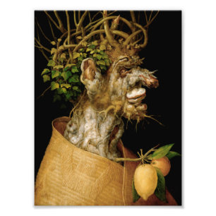 Foto Impressão do inverno de Arcimboldo