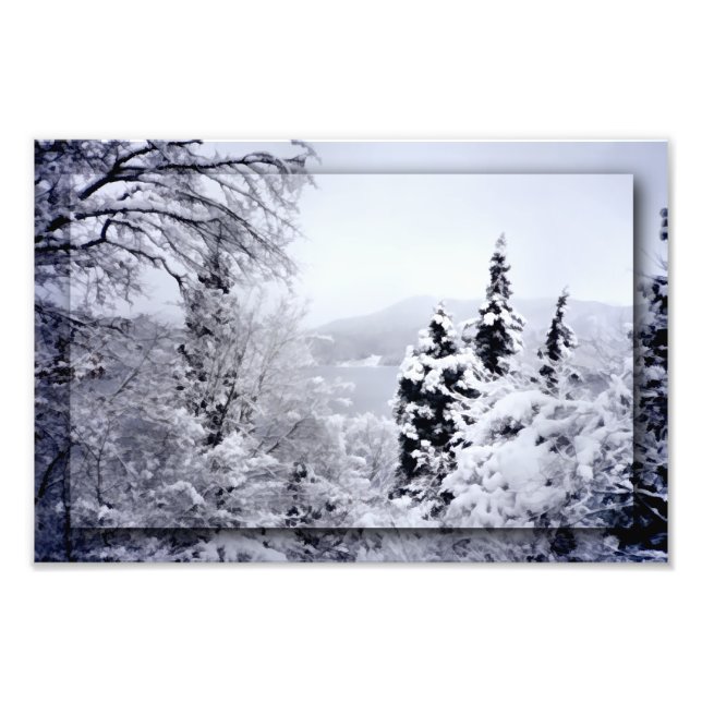 Foto Impressão do Lago Nojiri Photo (Frente)