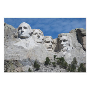Foto Impressão do Monte Rushmore