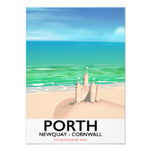 Foto Impressão do viagem do Sandcastle de Porth Newqua