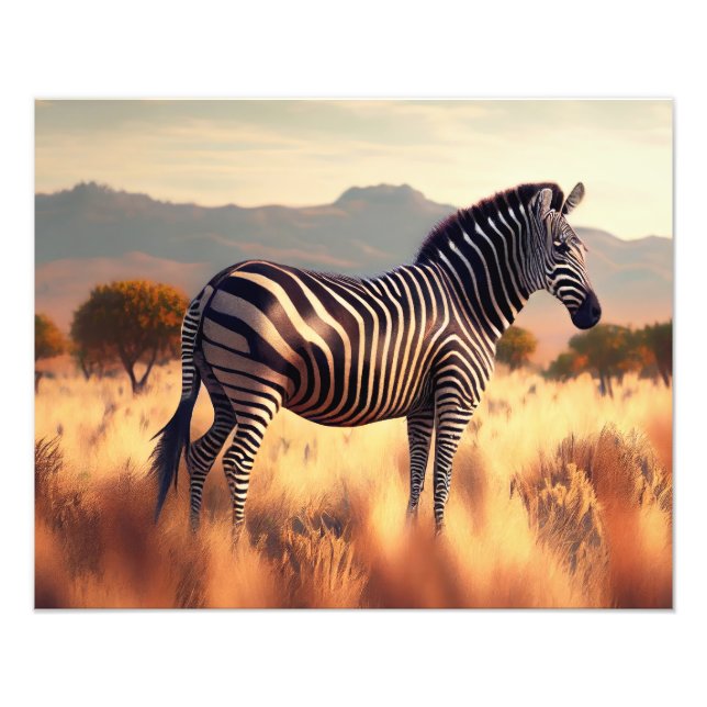 Foto Impressão Fotográfica-Zebra (Frente)