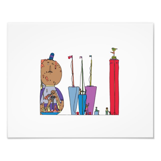 Foto Impressão personalizado | BALTIMORE, MD (DMO) (Frente)