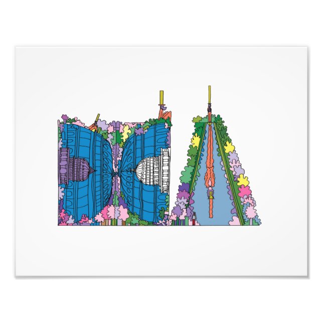 Foto Impressão personalizado | WASHINGTON, DC (DC) (Frente)